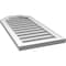 Ekena Millwork Octagonal Top Surface Mount PVC Gable Vent w/ 2"W x 1-1/2"P Brickmould Frame, 16"W x 34"H GVPOT16X3402SF - alternate 2